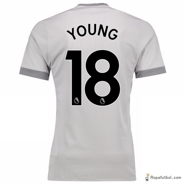 Camiseta Manchester United Replica Tercera Ropa Young 2017/18